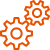 system integrators - gears icon